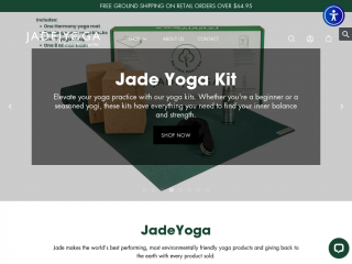 jadeyoga.com screenshot