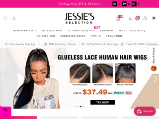 jessiesselection.com screenshot