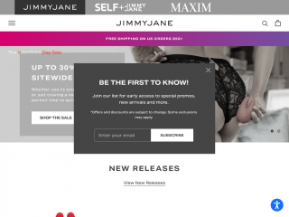 jimmyjane.com screenshot