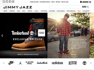 jimmyjazz.com screenshot