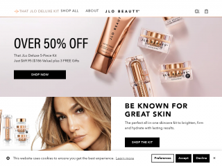 jlobeauty.com screenshot