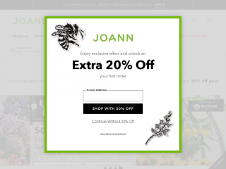 joann.com screenshot