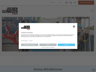 jochen-schweizer-shop.de screenshot