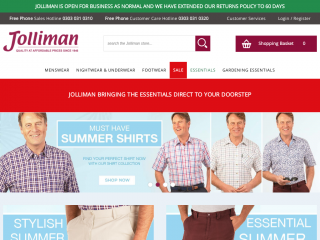 jolliman.co.uk screenshot