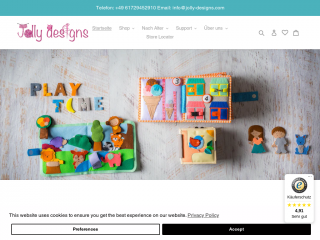 jolly-designs.com screenshot