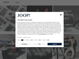 joop.com screenshot