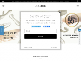 joujou.com.au screenshot