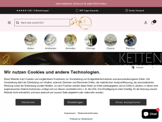joyes-boutique.de screenshot