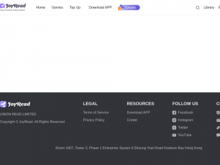 joyread.com screenshot
