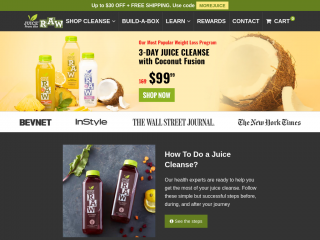 juicefromtheraw.com screenshot