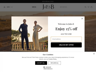 julesb.co.uk screenshot