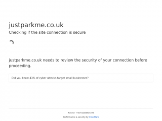 justparkme.co.uk screenshot