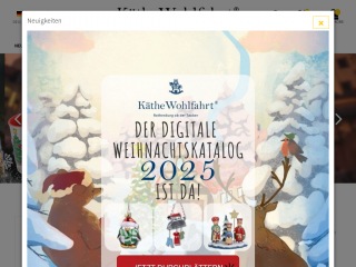 kaethe-wohlfahrt.com screenshot