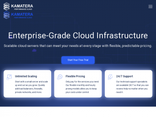 kamatera.com screenshot
