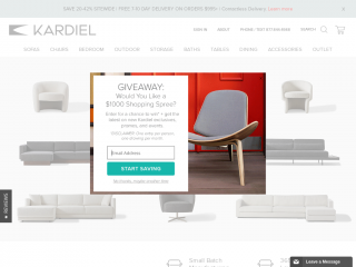 kardiel.com screenshot
