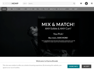 karma-hemp.com screenshot