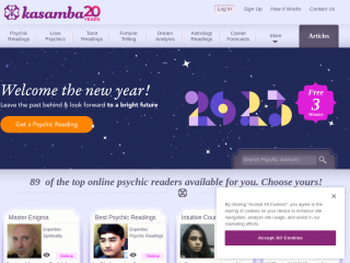 kasamba.com screenshot