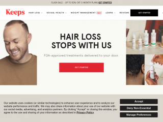 keeps.com screenshot