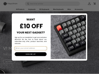 keychron.uk screenshot