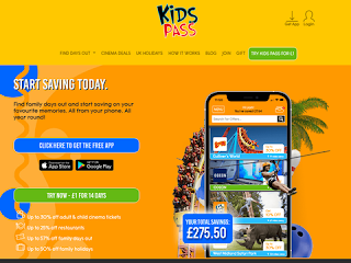 kidspass.co.uk screenshot