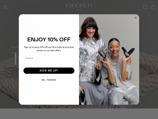 kindredlabel.com screenshot