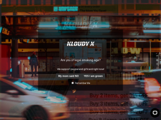 kloudyx.com screenshot