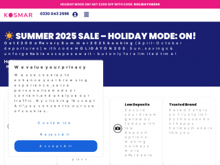 kosmar.co.uk screenshot