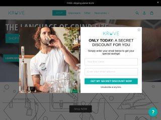 kruveinc.com screenshot