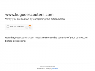 kugooescooters.com screenshot