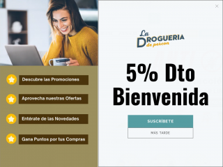 ladrogueria.com screenshot