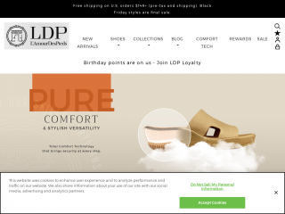 lamourdespieds.com screenshot