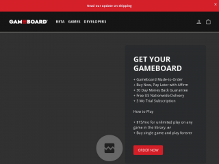 lastgameboard.com screenshot