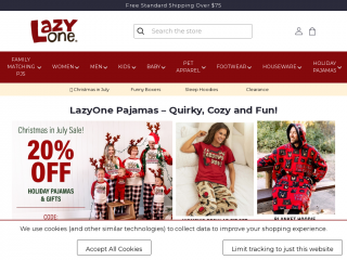 lazyone.com screenshot