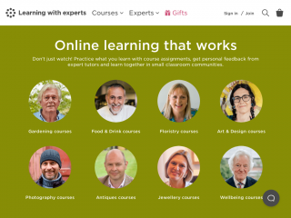 learningwithexperts.com screenshot