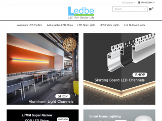 ledbe.com screenshot