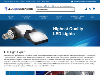 ledlightexpert.com screenshot
