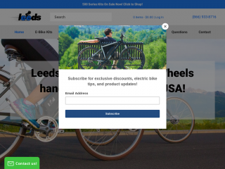 leedsbikes.com screenshot