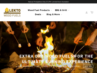 lektowoodfuels.co.uk screenshot