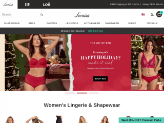 leonisa.com screenshot