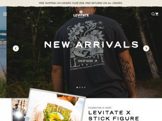 levitatebrand.com screenshot