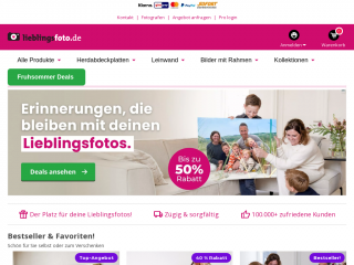 lieblingsfoto.de screenshot