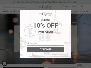 lights.com screenshot
