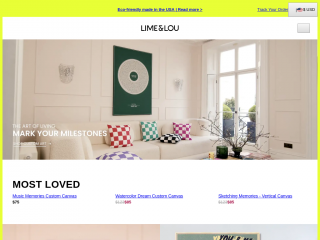 limeandlou.com screenshot