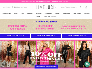 limelush.com screenshot