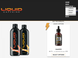 liquidcaffeine.com screenshot