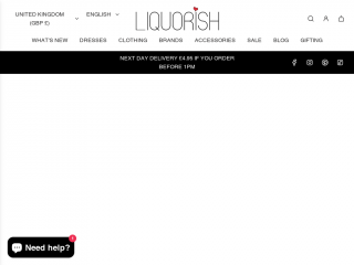 liquorishonline.com screenshot