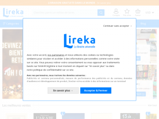 lireka.com screenshot