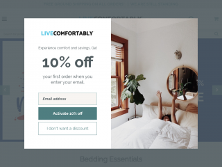 livecomfortably.com screenshot