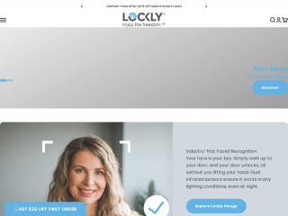 lockly.com screenshot