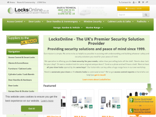 locksonline.co.uk screenshot